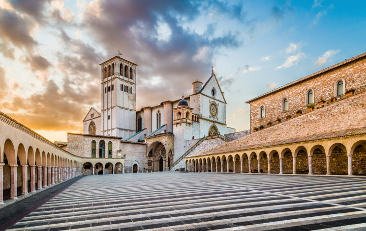 Basilica_of_St_Francis_of_Assisi_Umbria_Italy_Fine_Travel