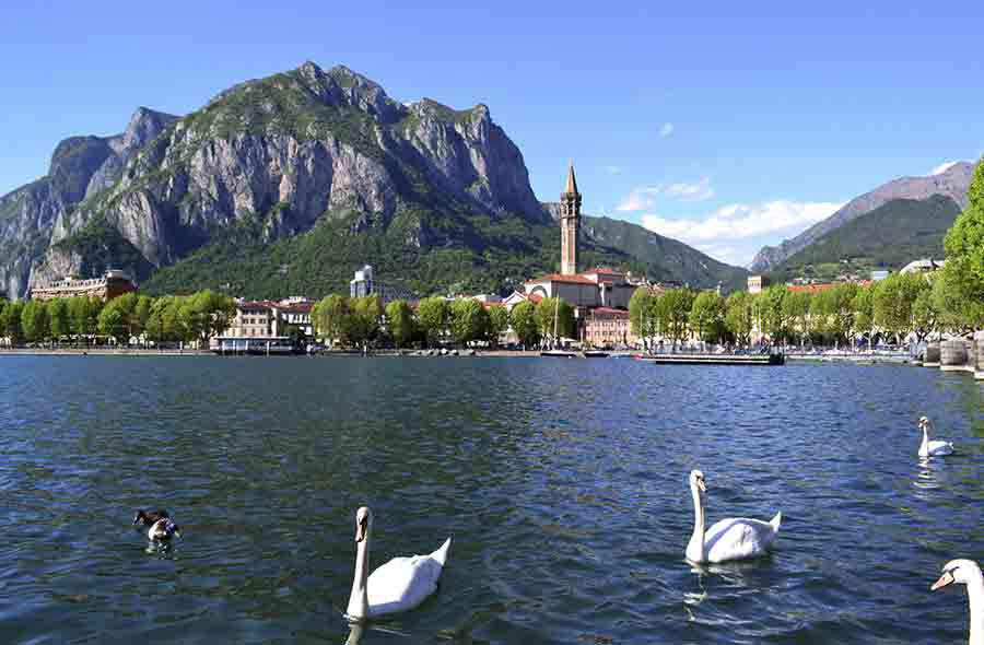 Lecco-City-Lake-Como-Swans-Holiday-Fine-Travel