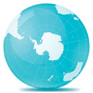 Map of Antarctica