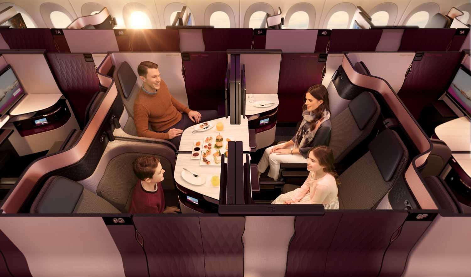 Qatar Airways Business Class Qsuite 