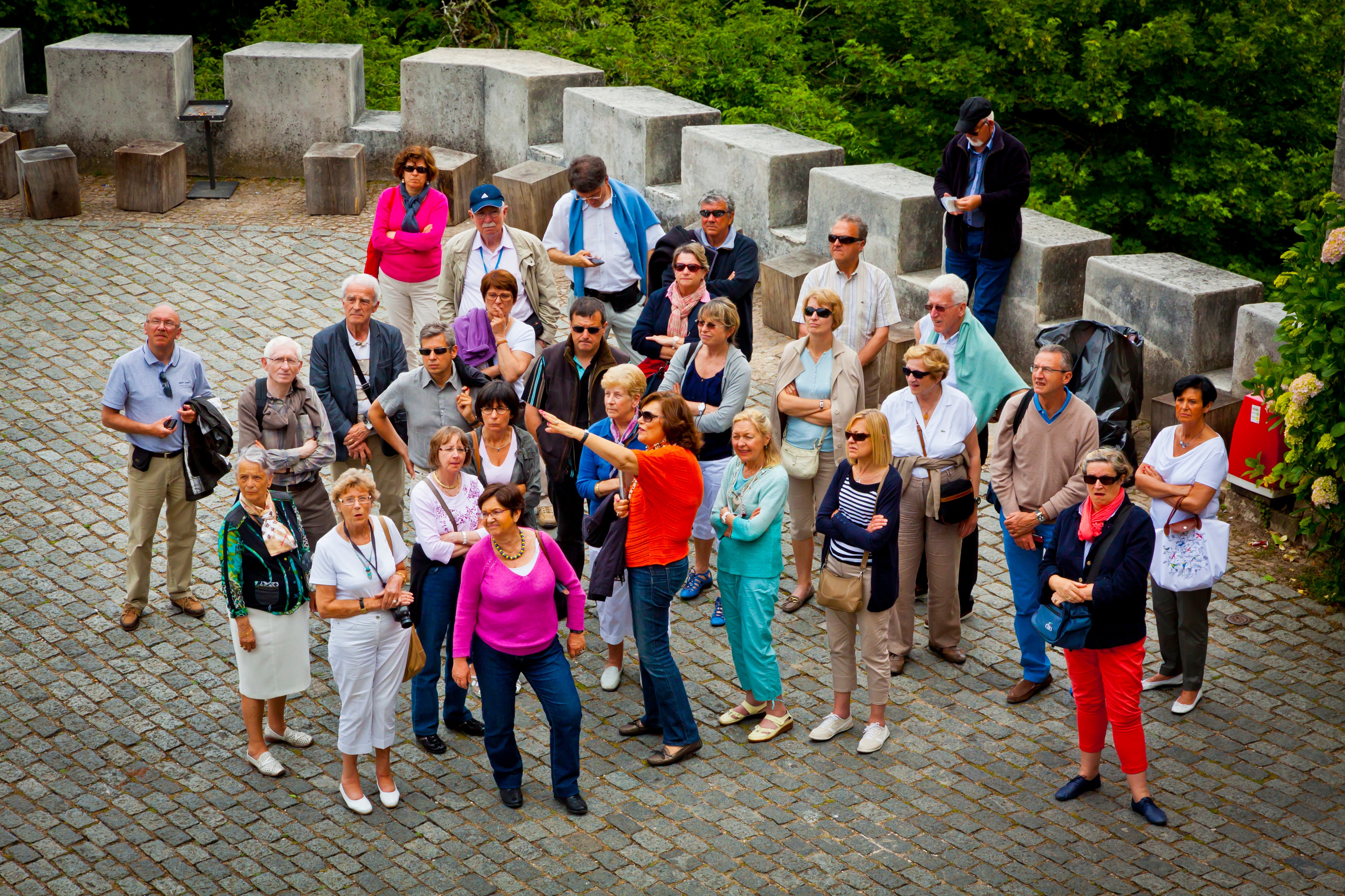 group-tourists